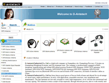 Tablet Screenshot of g-antetech.com